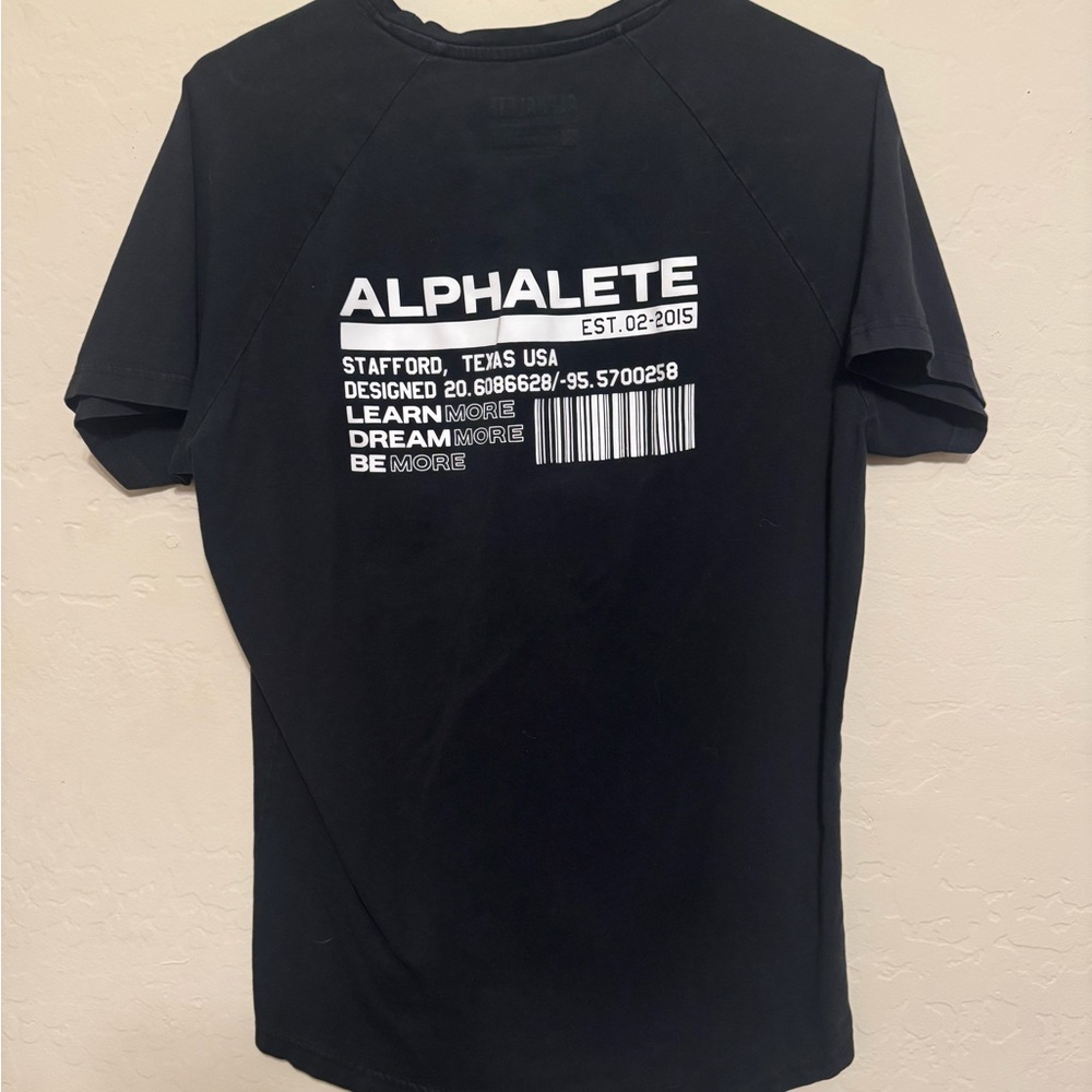 Alphalete Black Graphic T-Shirt
